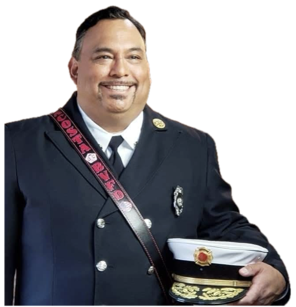 Headshot of Paul Acosta, member of COLFF fire department